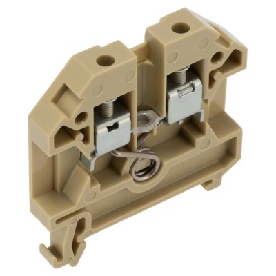 Weidmüller RSF 3/35 Series Feed Through Terminal Block Yellow, Beige, 690V, 32A, 0.5–4 mm², 1-Level, Solder 9501160000