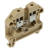 Weidmüller RSF 3/35 Series Feed Through Terminal Block Yellow, Beige, 690V, 32A, 0.5 - 4 mm², 1-Level, Solder 9501160000