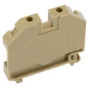 Weidmüller RSF 3/35 Series Feed Through Terminal Block Yellow, Beige, 690V, 32A, 0.5–4 mm², 1-Level, Solder 9501160000