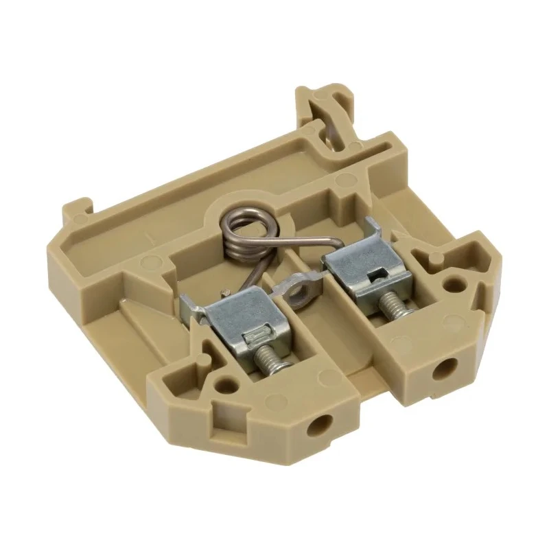 Weidmüller RSF 3/35 Series Feed Through Terminal Block Yellow, Beige, 690V, 32A, 0.5–4 mm², 1-Level, Solder 9501160000