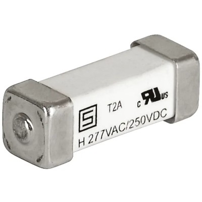 Schurter Non-Resettable Fuse Ceramic Body 6.3A Current Rating 277 V AC, 125 V DC 3403.0282.23