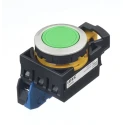 Idec CW Series Push Button Switch Momentary Panel Mount 22 mm Cutout SPST 10A IP20 IP65 IP66 IP67 240 V CW4B-M1E10G