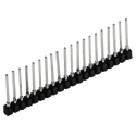 Winslow W366 Series Straight Through Hole Socket Strip 20-Contact 1 Row 2.54 mm Pitch Wire W36620T3RC