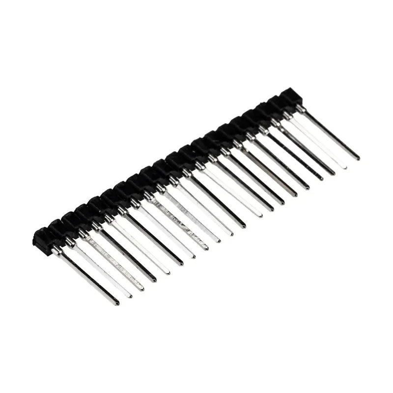 Winslow W366 Series Straight Through Hole Socket Strip 20-Contact 1 Row 2.54 mm Pitch Wire W36620T3RC