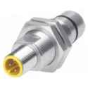 Turck Threaded Barrel Inductive Proximity Sensor M12 PNP 30 V dc 2 mm Detection Stainless Steel BID2-G180-AP6-H1141/S212
