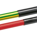 HellermannTyton Halogen Free Heat Shrink Tubing Black 40 mm Sleeve Diameter x 1.2 m Length 3:1 Ratio TA32 Series TA32