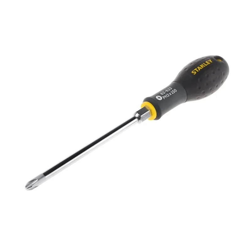Stanley Standard Philips Screwdriver PH3 Tip 150 mm Blade Chrome Vanadium Steel FMHT0-62623