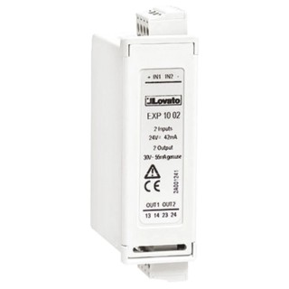 Lovato Electric EXP Series Logic Module for Use with DMG 700, ATL 610, DCRG 8, DMG 600/610, DMG 800, DMG 900/900T EXP1002