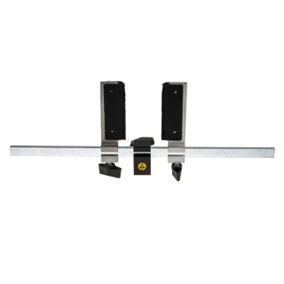 Bernstein PCB Vice Clamp with 50mm Jaw Width, 270mm Jaw Opening, 38mm Jaw Depth, 310mm Length, 280g Weight 9-253-ESD