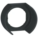 Schneider Electric Plastic Push Button Guard for ZB4BC and ZB5BC Harsh Push Button, Black, IP66, Vertical Mounting ZBZ1902