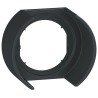 Schneider Electric Plastic Push Button Guard for ZB4BC and ZB5BC Harsh Push Button, Black, IP66, Vertical Mounting ZBZ1902