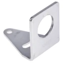 Banner Mounting Clamp Stainless Steel Curved Slot Design for Sensors with 18 mm Thread SMB18A