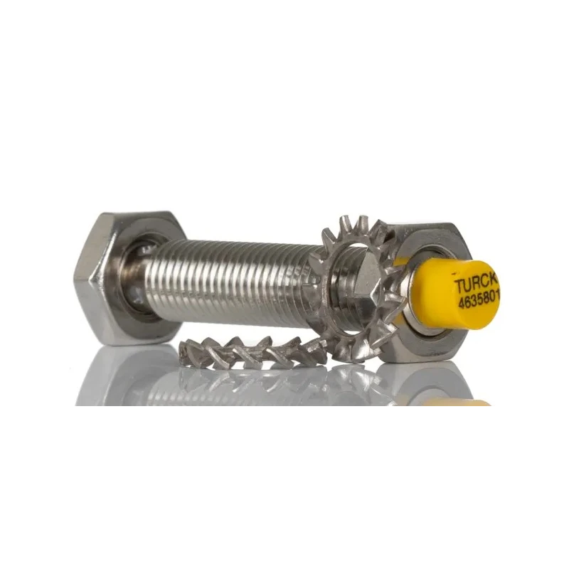 Turck Threaded Barrel Inductive Proximity Sensor M8 x 1 PNP 30 V DC 150 mA 6 mm Detection Ni6U-EG08-AP6X-V1131