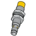 Turck Threaded Barrel Inductive Proximity Sensor M12 PNP 30 V DC 10 mm Detection NI10U-M12-AP6X-V1131