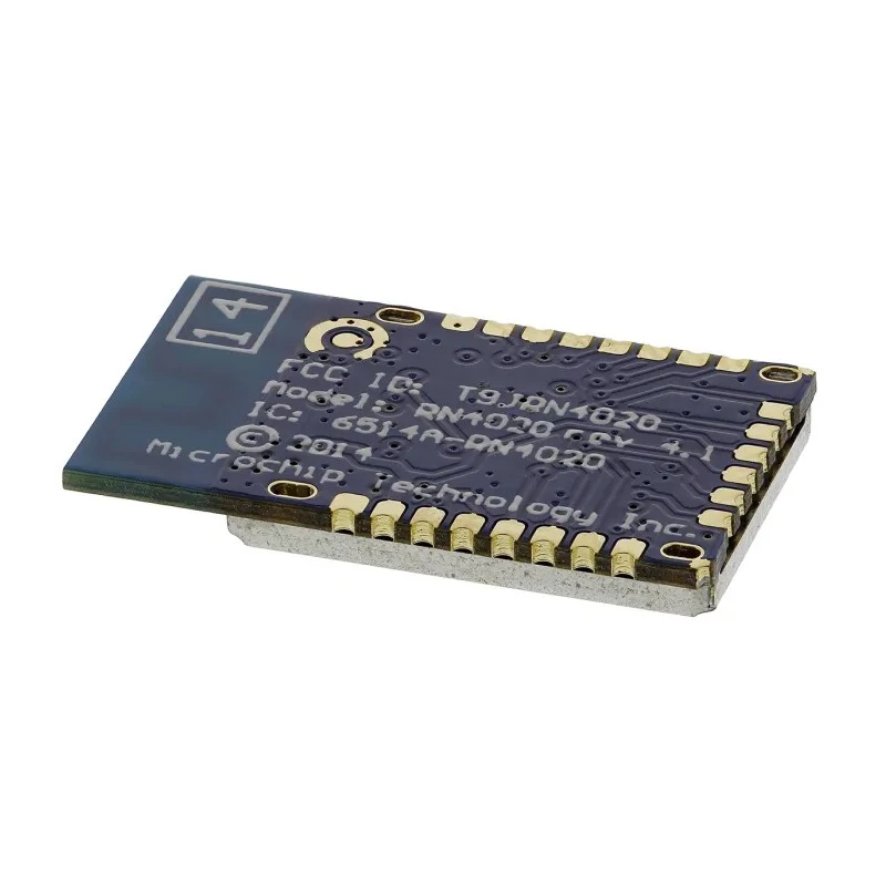 Microchip RN4020 Bluetooth Smart (BLE) Module 2.44 GHz Low Energy UART Control RN4020-V/RM120