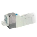 SMC Pneumatic Solenoid Valve, 5 Ports, 24V DC, 0.7 MPa Max Pressure, Die Cast Aluminium Body, SY5000 