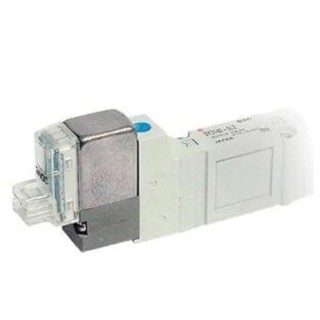 SMC Pneumatic Solenoid Valve, 5 Ports, 24V DC, 0.7 MPa Max Pressure, Die Cast Aluminium Body, SY5000 