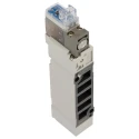 SMC Pneumatic Solenoid Valve 24V DC, 5 Ports, 2 Positions, Base Mount Die Cast Aluminium Body SY5000