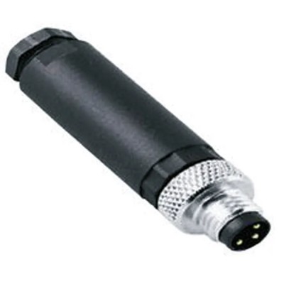 Turck Circular Connector Cable Mount 4 Contacts Male Socket, IP67, 60-75V, 4A, Nylon Housing BS 5143-0