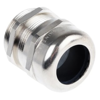 Lapp SKINTOP MS-SC Series 10 EMC Cable Gland PG29, Nickel-Plated Brass, Compatible Cable Diameter 16-25mm, 53112260