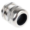 Lapp SKINTOP MS-SC Series 10 EMC Cable Gland PG29, Nickel-Plated Brass, Compatible Cable Diameter 16-25mm, 53112260