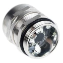 Lapp SKINTOP MS-SC Series 10 EMC Cable Gland PG29, Nickel-Plated Brass, Compatible Cable Diameter 16-25mm, 53112260