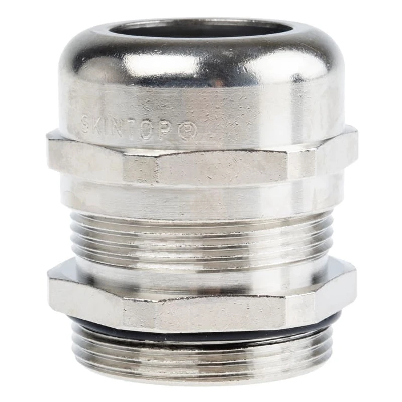 Lapp SKINTOP MS-SC Series 10 EMC Cable Gland PG29, Nickel-Plated Brass, Compatible Cable Diameter 16-25mm, 53112260