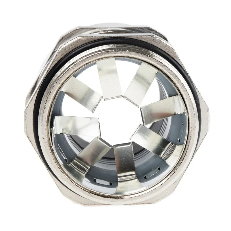 Lapp SKINTOP MS-SC Series 10 EMC Cable Gland PG29, Nickel-Plated Brass, Compatible Cable Diameter 16-25mm, 53112260