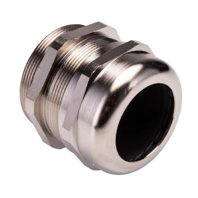 Lapp SKINTOP MS-SC Series EMC Cable Gland, Nickel-Plated Brass, M50 Thread Size 53112670