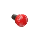Omron Emergency Stop Push Button Panel Mount, Twist Release, 16 mm Cutout, 3 NC Contacts, IP65 A165E-S-03U