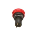 Omron Emergency Stop Push Button Panel Mount, Twist Release, 16 mm Cutout, 3 NC Contacts, IP65 A165E-S-03U