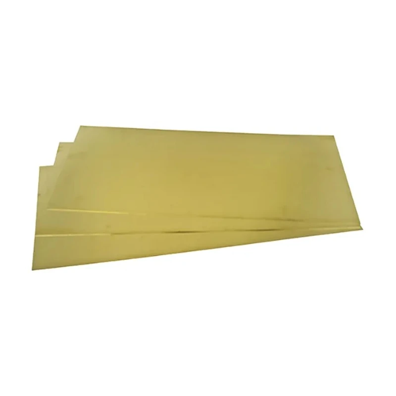 RS PRO Solid Brass Metal Sheet 600 mm x 300 mm x 0.7 mm Thickness 841-1893