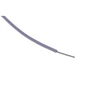 RS PRO Purple 0.08 mm² Hook Up Wire, 28 AWG, 7/0.12 mm Core Strands, 100 m Length, Silver Plated Copper Conductor 841-7169