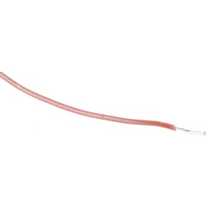 RS PRO Brown 0.12 mm² 26 AWG 7/0.15 mm Polytetrafluoroethylene Hook Up Wire 100 m 300V 200°C 841-7207