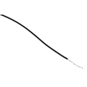 RS PRO Black 0.12 mm² Hook Up Wire, 26 AWG, 7/0.15 mm Core Strands, 100 m Length, Silver Plated Copper Conductor 841-7181