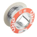 RS PRO Black 0.22 mm² Hook Up Wire, 24 AWG, 7/0.2 mm Core Strands, 100 m, Polytetrafluoroethylene, Model 841-7223