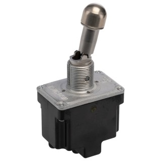 Honeywell Technologies Toggle Switch Panel Mount, DPDT, On-On Operation, Screw Terminal, 28V DC, 277V AC 2TL1-3D