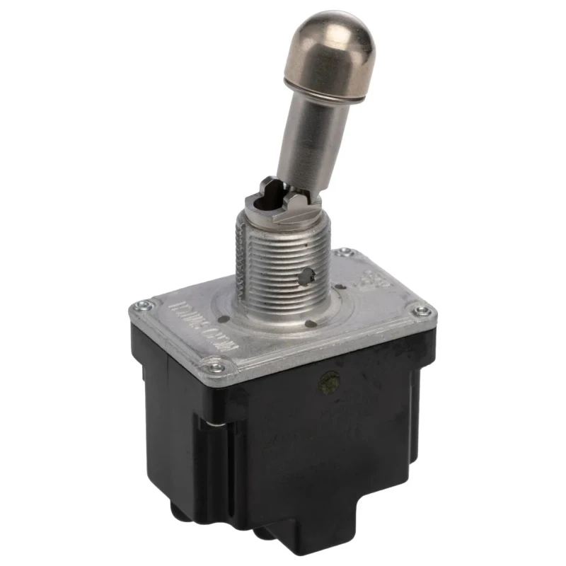 Honeywell Technologies Toggle Switch Panel Mount, DPDT, On-On Operation, Screw Terminal, 28V DC, 277V AC 2TL1-3D