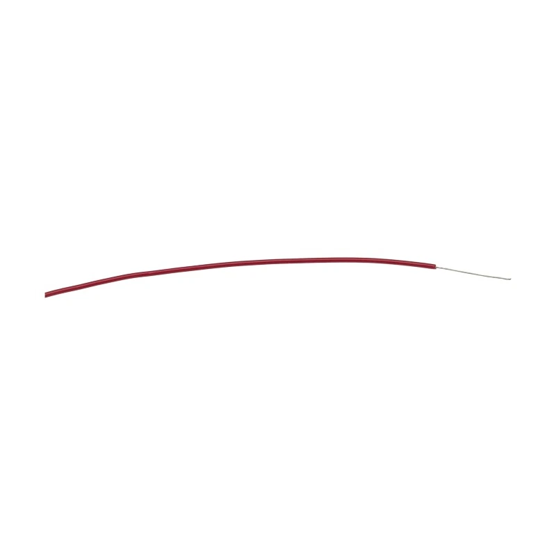 Alpha Wire Hookup Wire PVC Series Red 0.05 mm² 30 AWG 7/0.10 mm Copper Conductor UL1007 Flame Retardant 30m 300V 3047 RD005