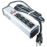 Wiremold Extension Lead Kit 1.8 m Cable Length 4 Socket NEMA 5-15R 120V 15A Surge Protected Switchable UL104BC 836-1637