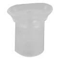 SMC Flat Silicon Rubber Vacuum Cup with Buffer Tube Outside Diameter 7mm ZP4010US