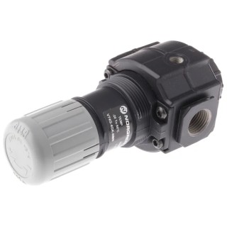 Norgren 1/2 in Threaded Pneumatic Pressure Relief Valve Aluminium Body Nitrile Rubber Seal 10 bar NorgrenV74G