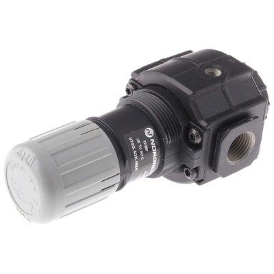 Norgren 1/2 in Threaded Pneumatic Pressure Relief Valve Aluminium Body Nitrile Rubber Seal 10 bar NorgrenV74G