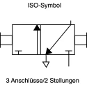 Norgren Pneumatic Shuttle Valve OR Logic Function 17 bar Max Operating Pressure T74T-4GA-P1N