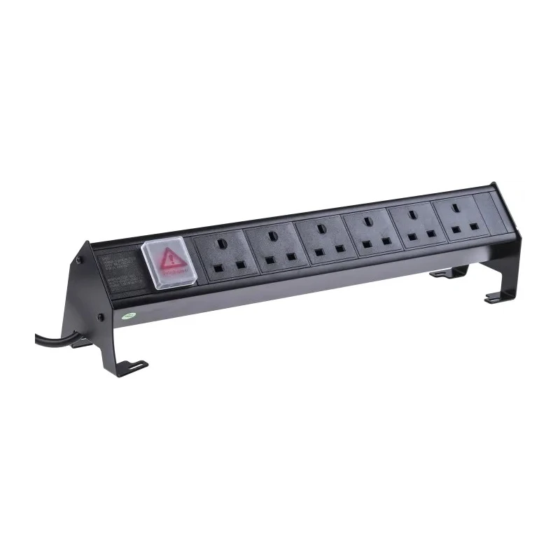 RS PRO 16A 6 Gang Extension Lead, 3m Cable Type G 839-9806