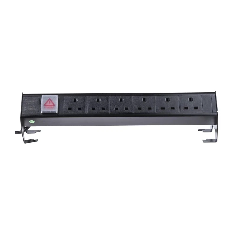 RS PRO 16A 6 Gang Extension Lead, 3m Cable Type G 839-9806