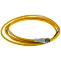 Eaton Female 4 Way Straight to Male Straight Sensor Actuator Cable Polyurethane PVC Jacket Grey 132 48V 136294 CSDS4A4CY2205