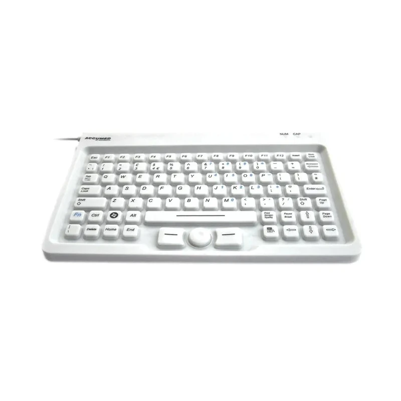 Ceratech Wired USB Standard Keyboard QWERTY (UK) White KYBNA-SIL-MINCWH