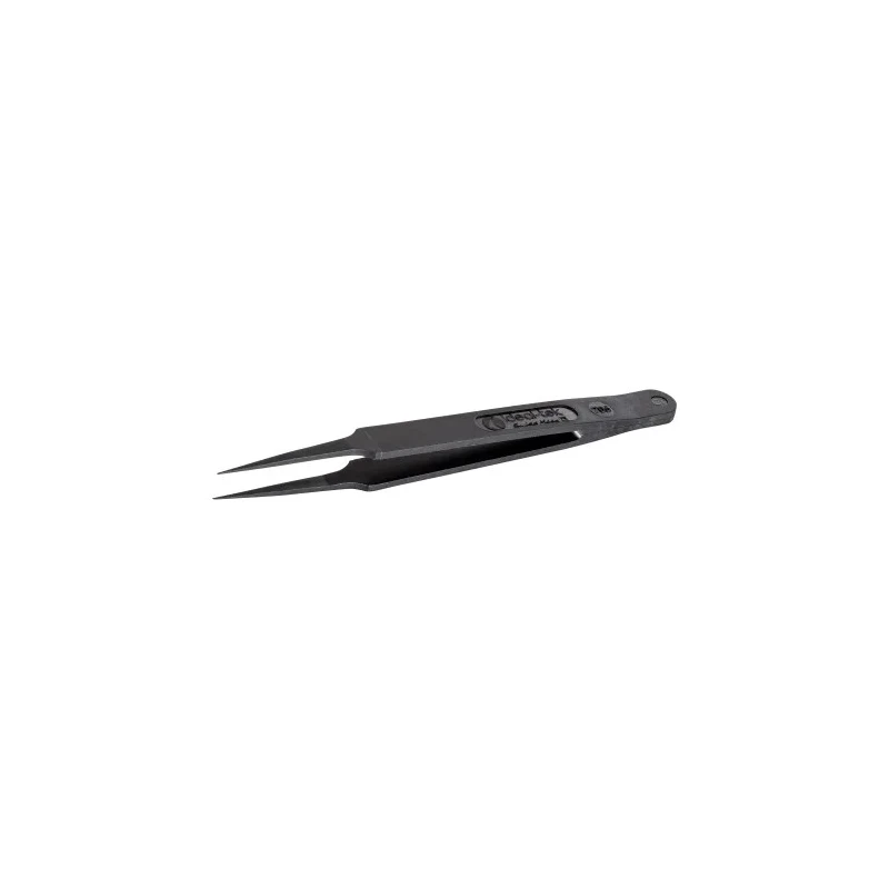 ideal-tek 115mm Plastic Polyamide Fine ESD Safe Tweezer 705.CF