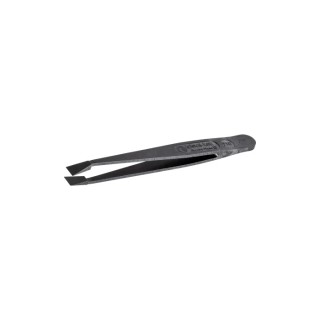 ideal-tek 115mm Plastic Polyamide Flat ESD Safe Tweezer 710.CF